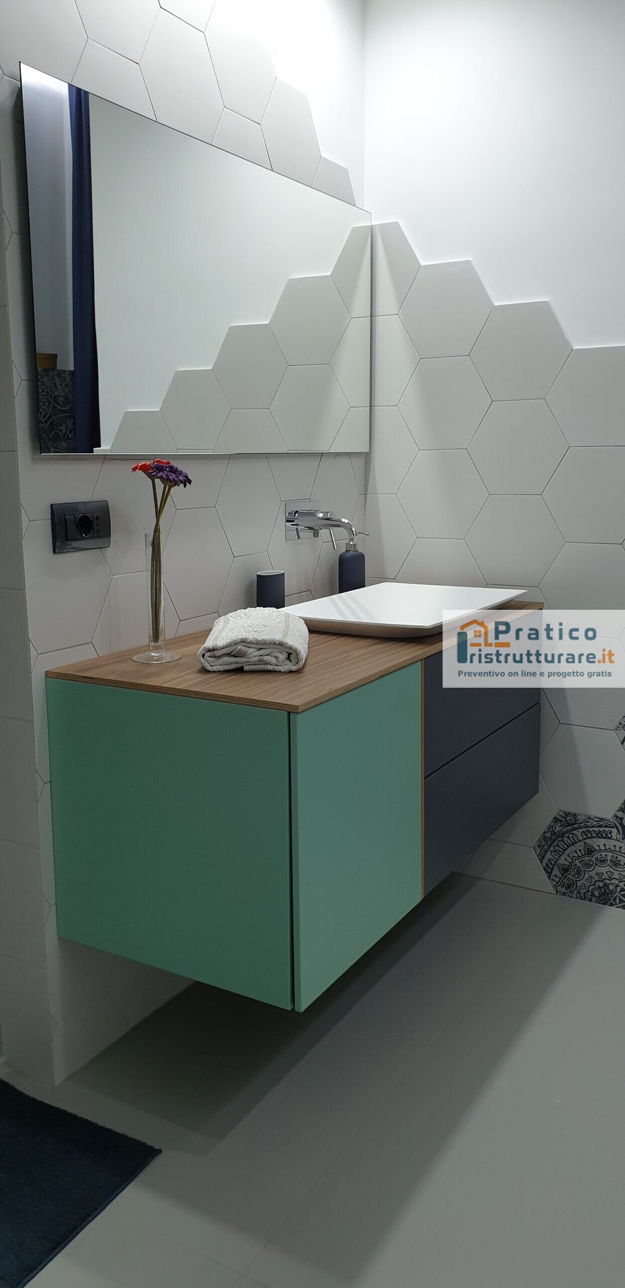 praticoristrutturare_BAGNO ESAGONALE3